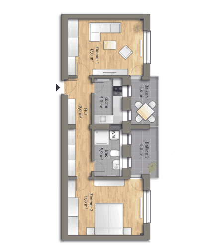 HWG Grundriss Virtiv VR 360 Grad Panorama