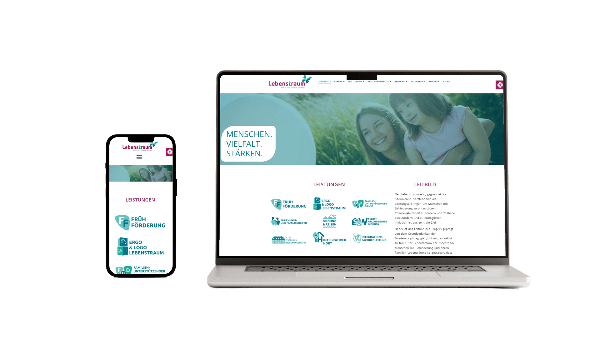 LebenstraumeV barrierefreie webseite